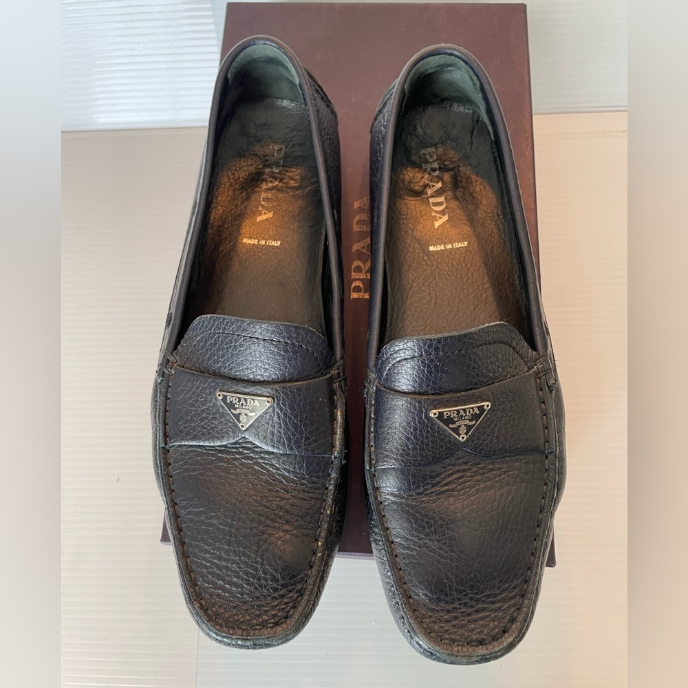 USED Prada Shoes (WM) Blue, 38 EU / 8 US.